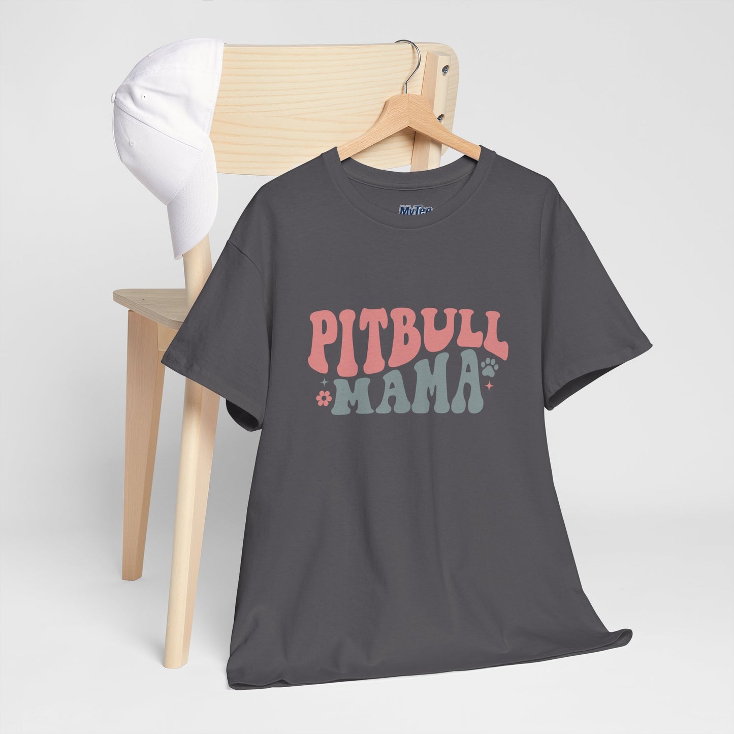 Pitbull Mama Tee – Cute Casual Shirt for Dog Moms & Pet Lovers