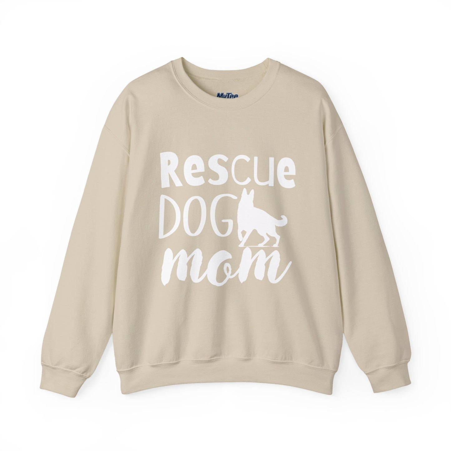 'Rescue Dog Mom' - Sweatshirt