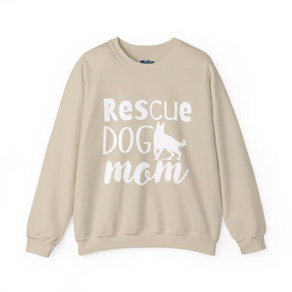 'Rescue Dog Mom' - Sweatshirt