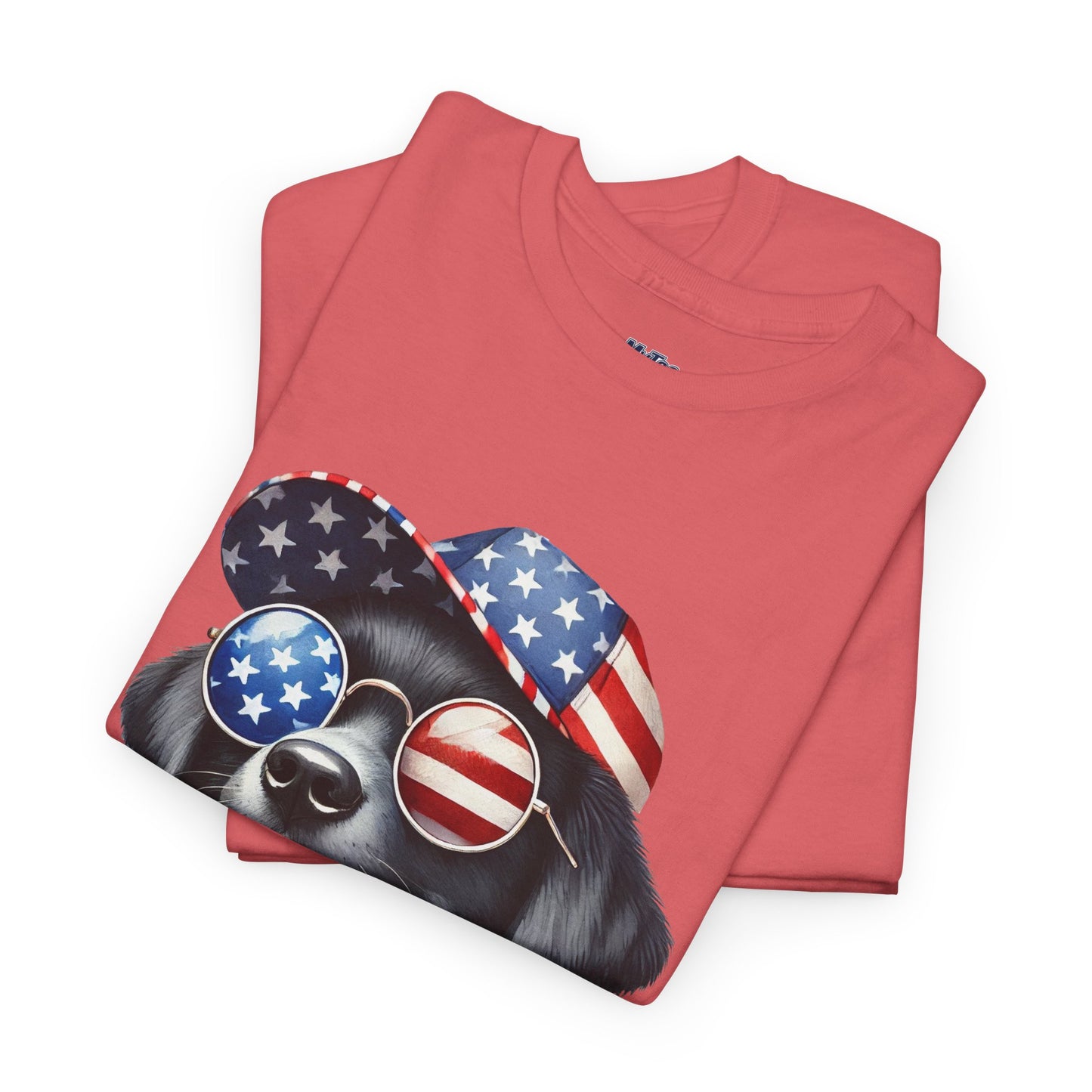Patriotic Labrador Retriever With Sunglasses And Bow Unisex T-Shirts