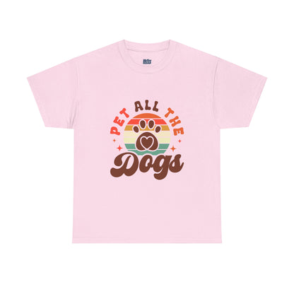 Pet All the Dogs Unisex T-Shirts For Dog Lover