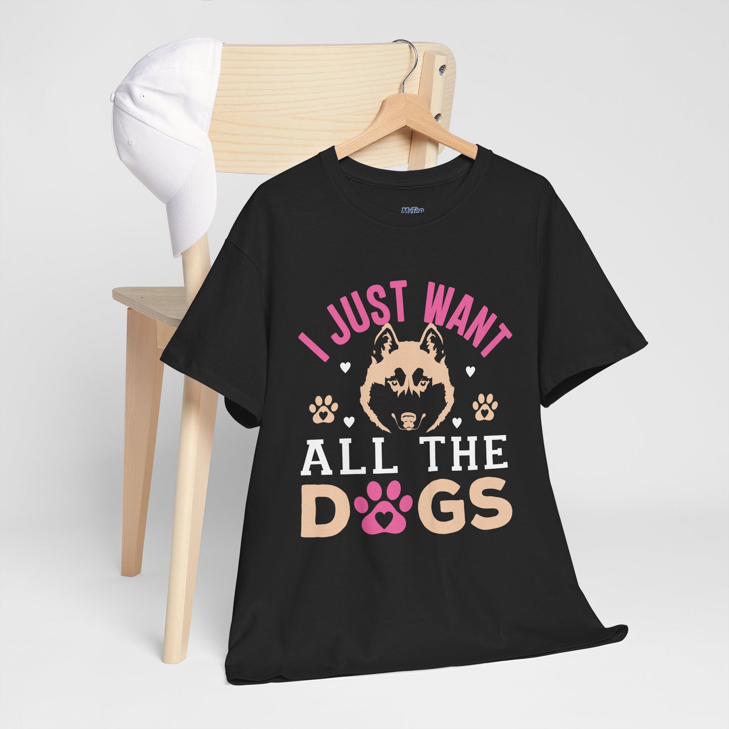 I Just Want All The Dogs Unisex T-Shirts For Dog Lover
