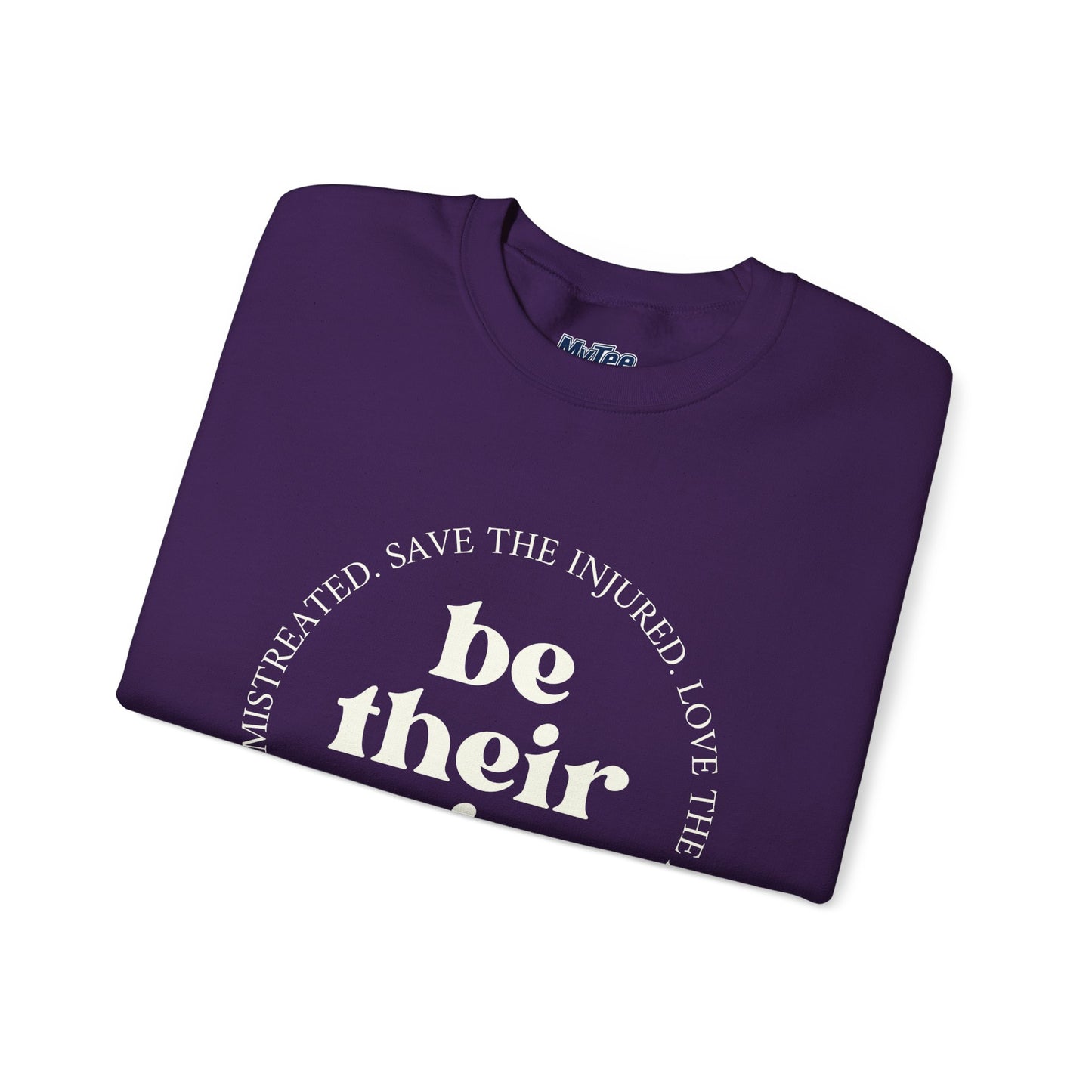 Be Their Voice Unisex Sweatshirt – Animal Shelter Support Pullover