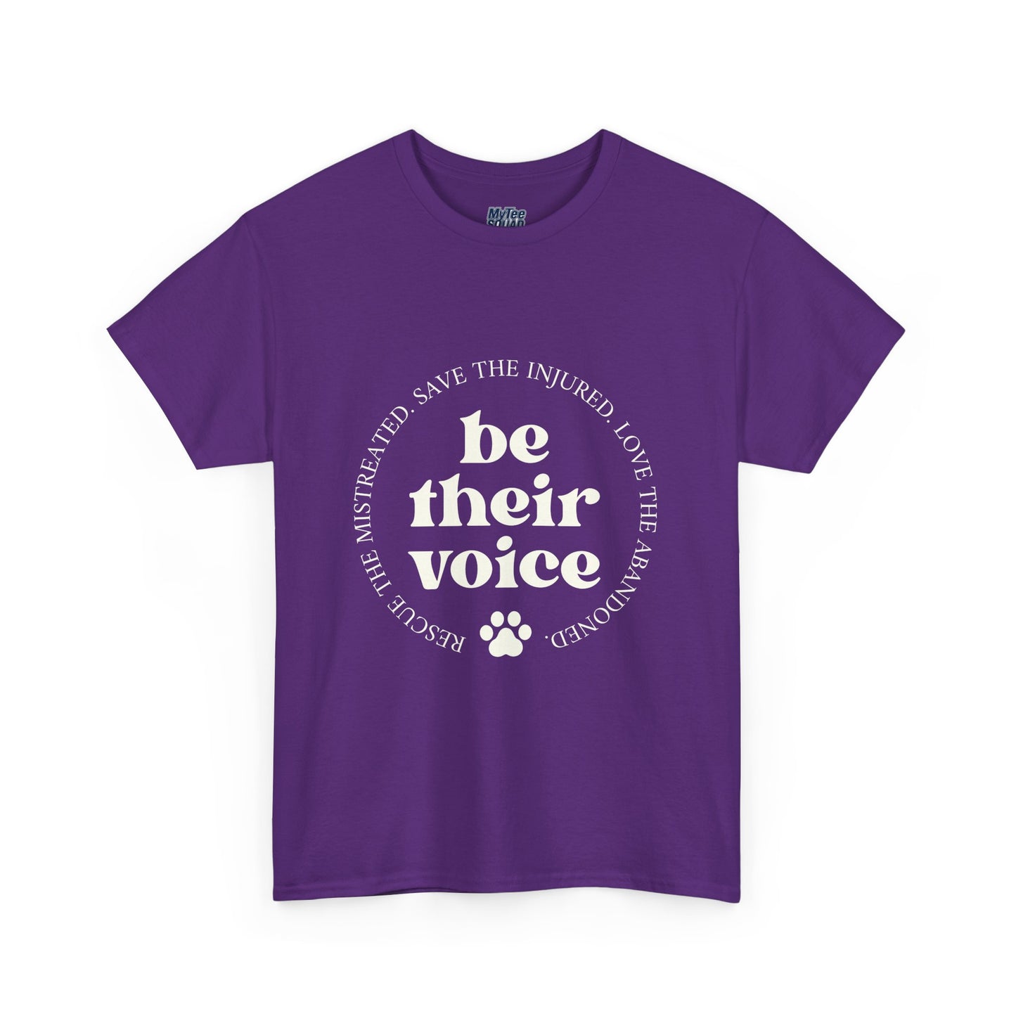 Be Their Voice T-Shirt – Animal Rights Advocate Tee