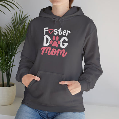 Foster Dog Mom Hoodie - Warm Gift for Dog Moms