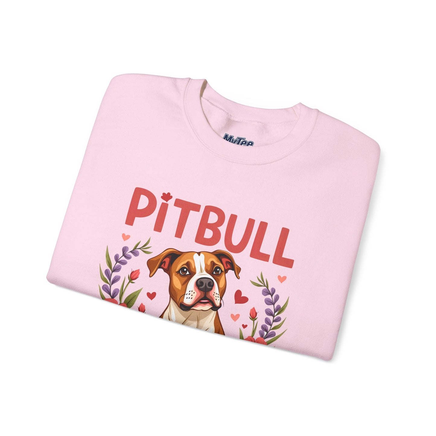 Pitbull Mama Life Sweatshirt – Comfy Wear for Pup Moms