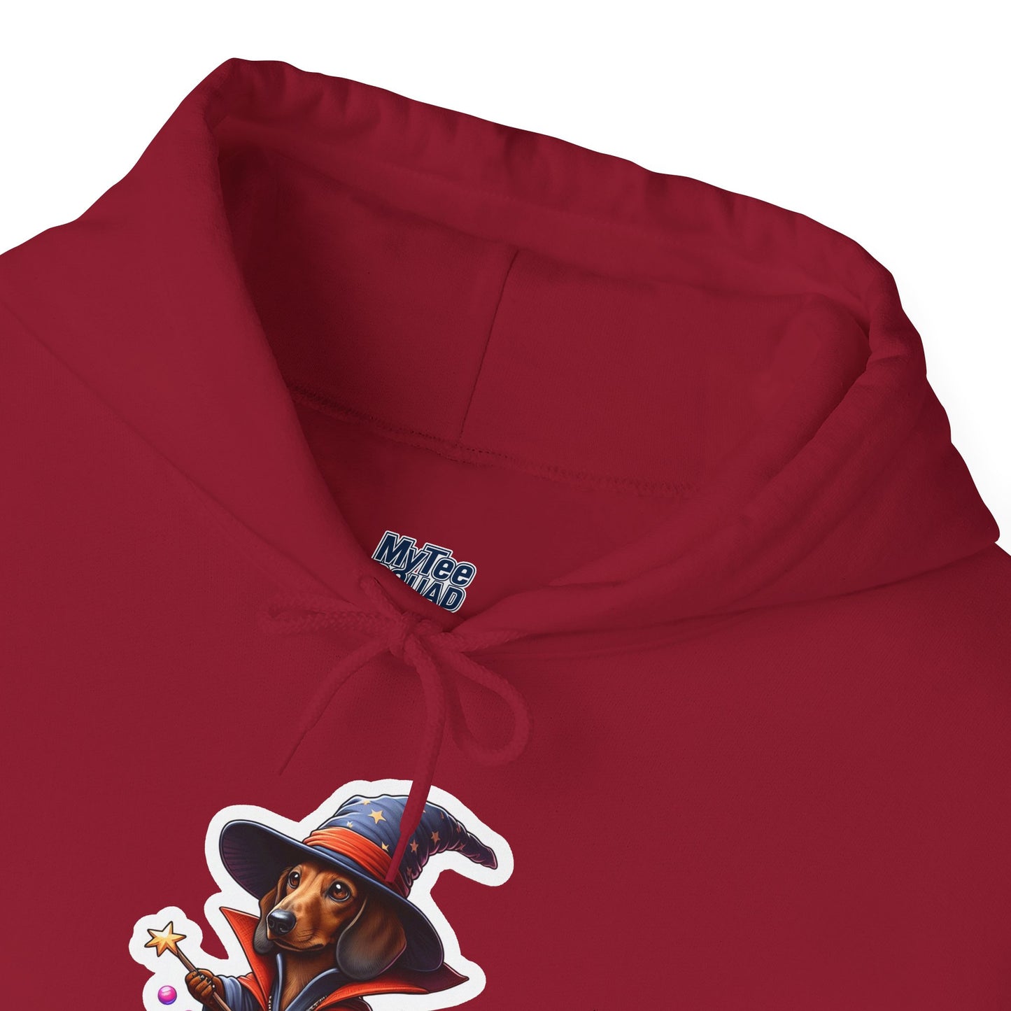 Dachshund Wizard Unisex Hoodie – Bewitching Dog Graphic