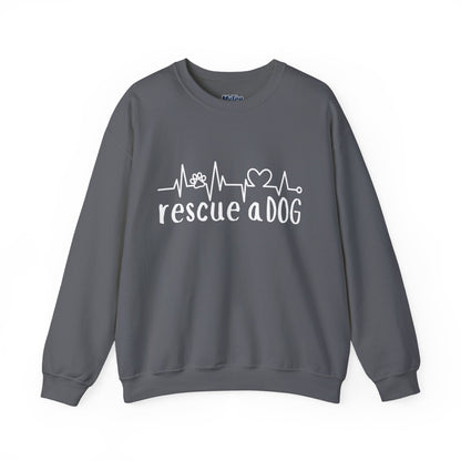 Rescue A Dog Unisex Sweatshirt | Pet Lover Gift