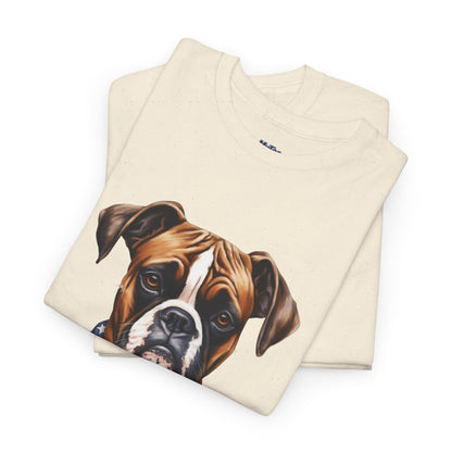 Patriotic Boxer Unisex T-Shirt