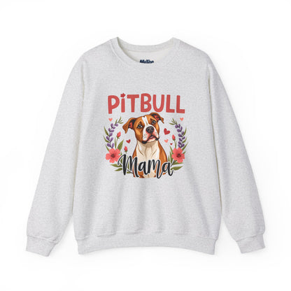 Pitbull Mama Life Sweatshirt – Comfy Wear for Pup Moms