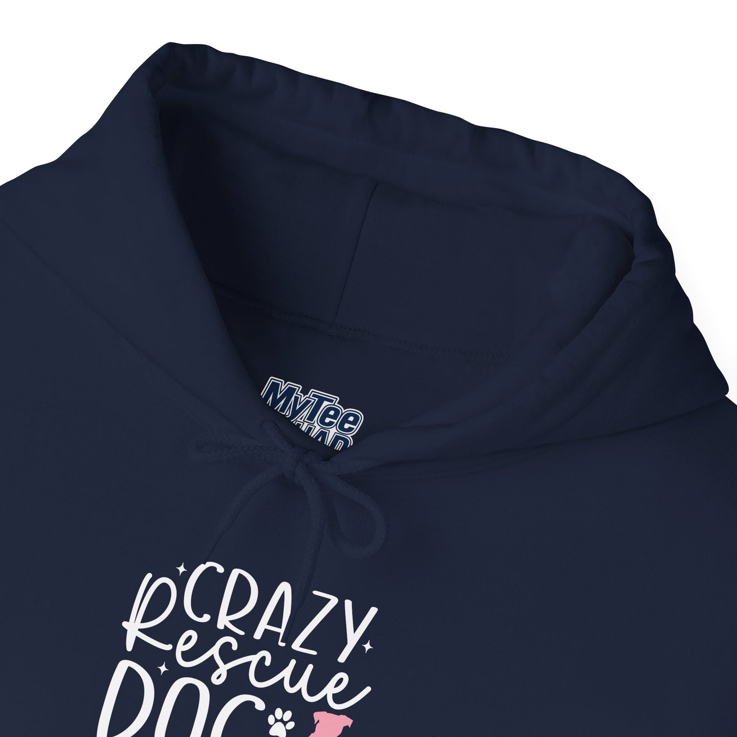 Crazy Rescue Dog Lady Hoodie - Perfect For Dog Mom