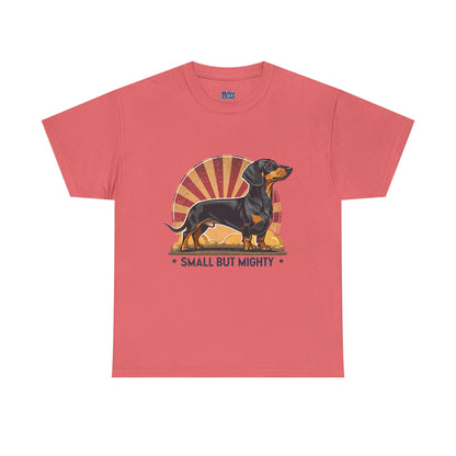 Small But Mighty Dachshund Lover Unisex T-Shirts