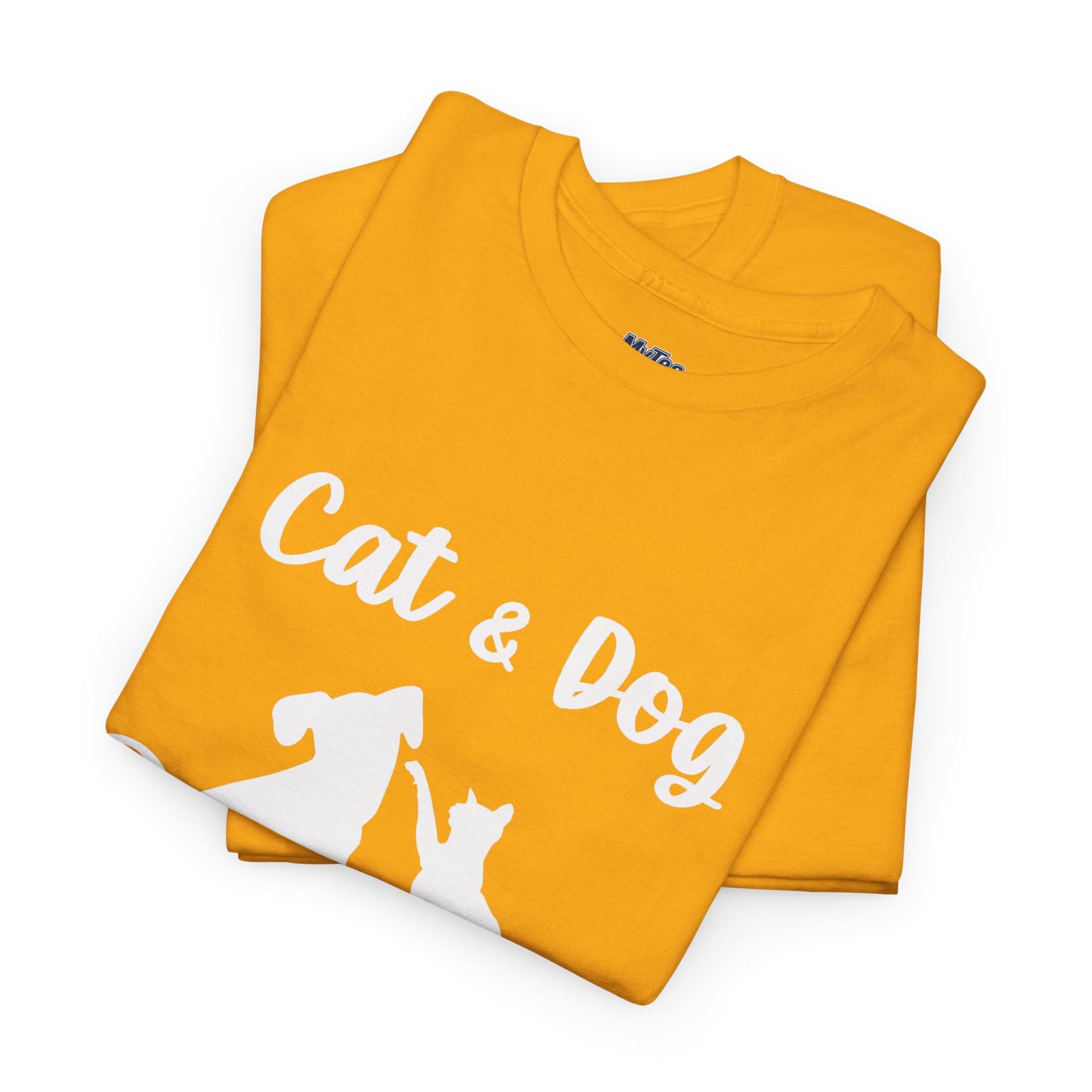 Cat & Dog Mom Cotton T-Shirt - Perfect for Pet Lovers