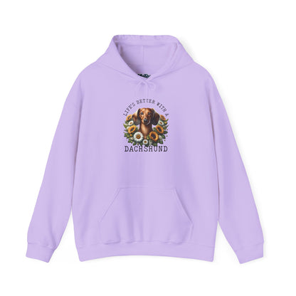 Dachshund Floral Unisex Sweatshirt