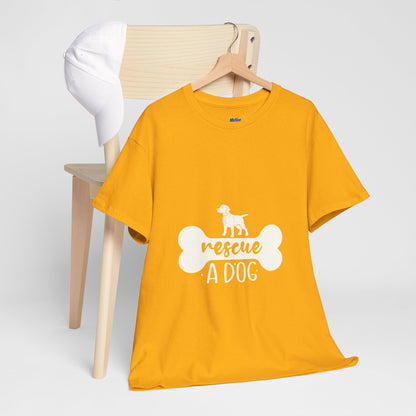Rescue A Dog Tee Unisex T-Shirt – One Paw At A Time