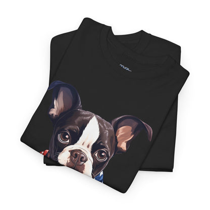 Patriotic Boston Terrier Unisex T-Shirt