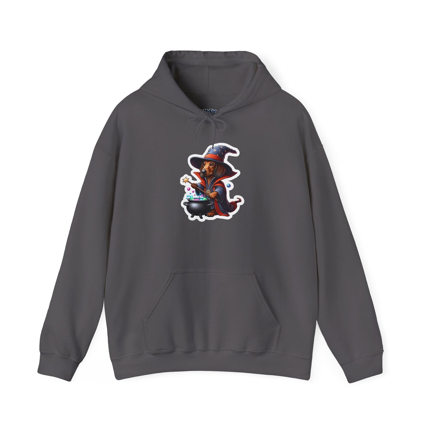 Dachshund Wizard Unisex Hoodie – Bewitching Dog Graphic