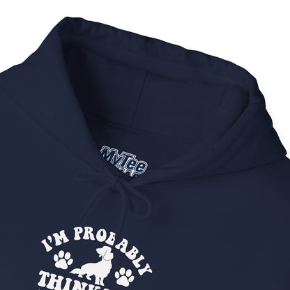 I'm Probably Thinking About My Dog Unisex Hoodie – Relatable & Cozy