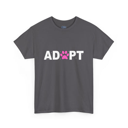 Adopt Unisex T-Shirt – Love In Every Paw Print