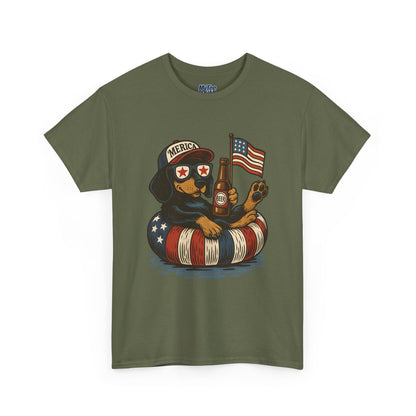 Patriotic Dachshund America Unisex T-Shirt