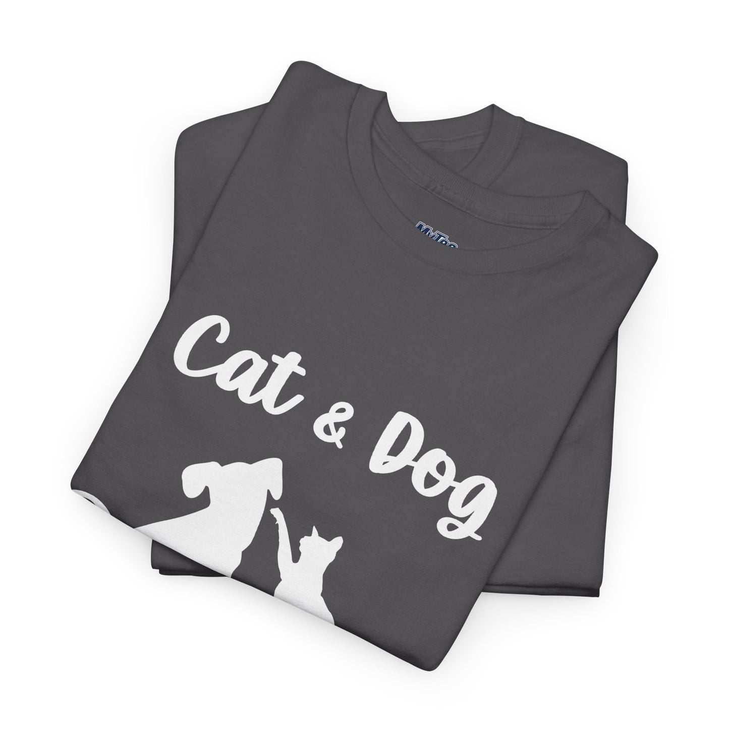 Cat & Dog Mom Cotton T-Shirt - Perfect for Pet Lovers