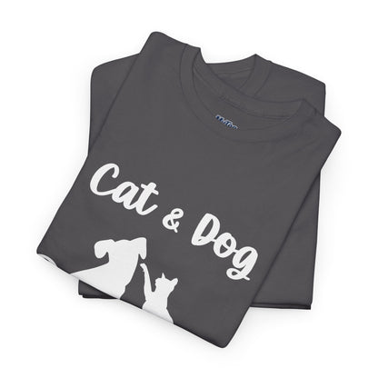 Cat & Dog Mom Cotton T-Shirt - Perfect for Pet Lovers
