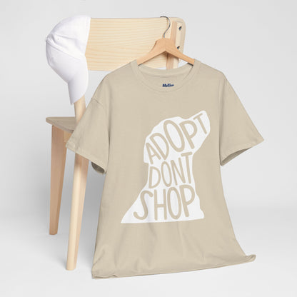 Adopt Don't Shop Unisex T-Shirt – Animal Rescue Awareness Tee