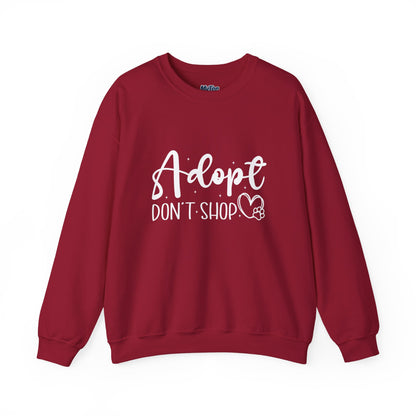 Adopt Don’t Shop Unisex Sweatshirt – Rescue Animals In Style