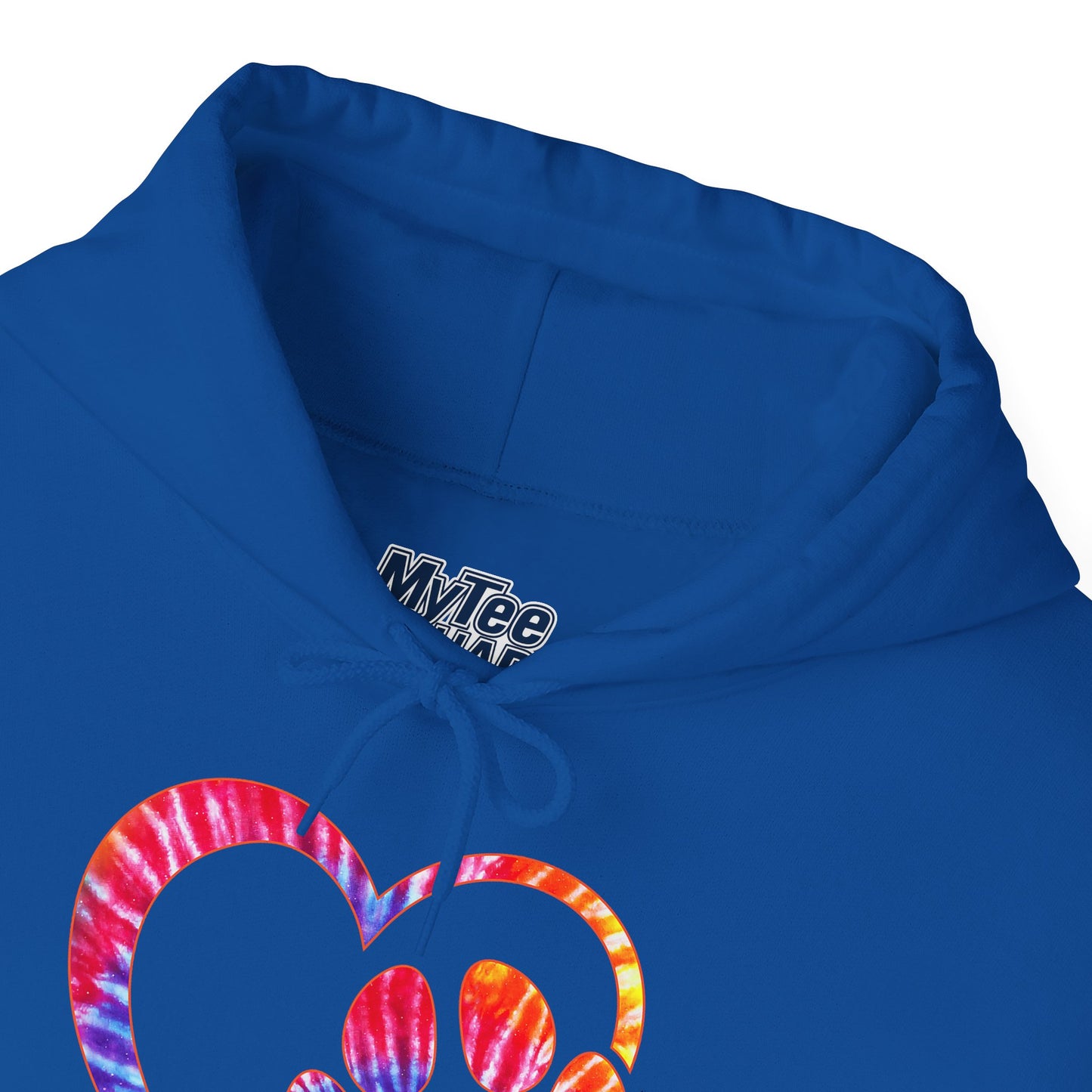 Paw Love Tie-Dye Hoodie – Wear Your Heart In Color