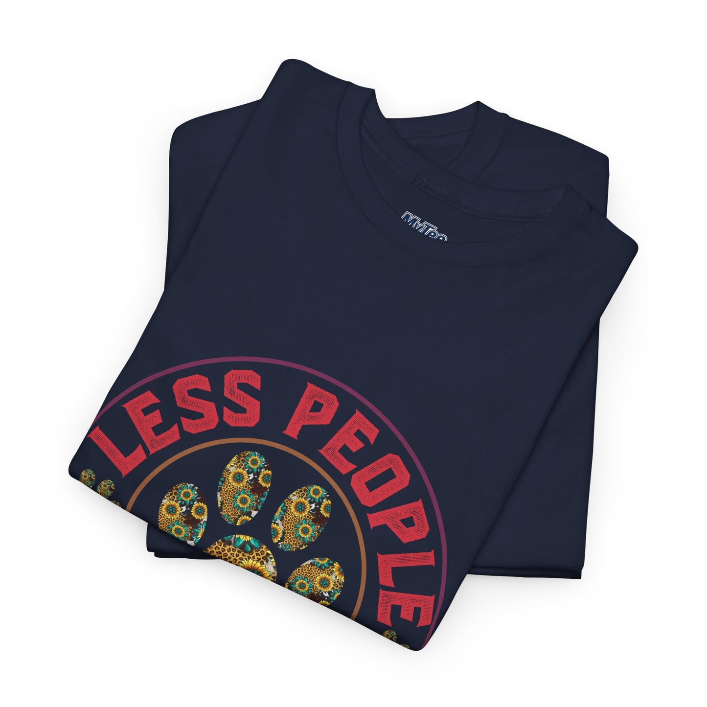 Less People More Dog Unisex Cotton T-Shirt