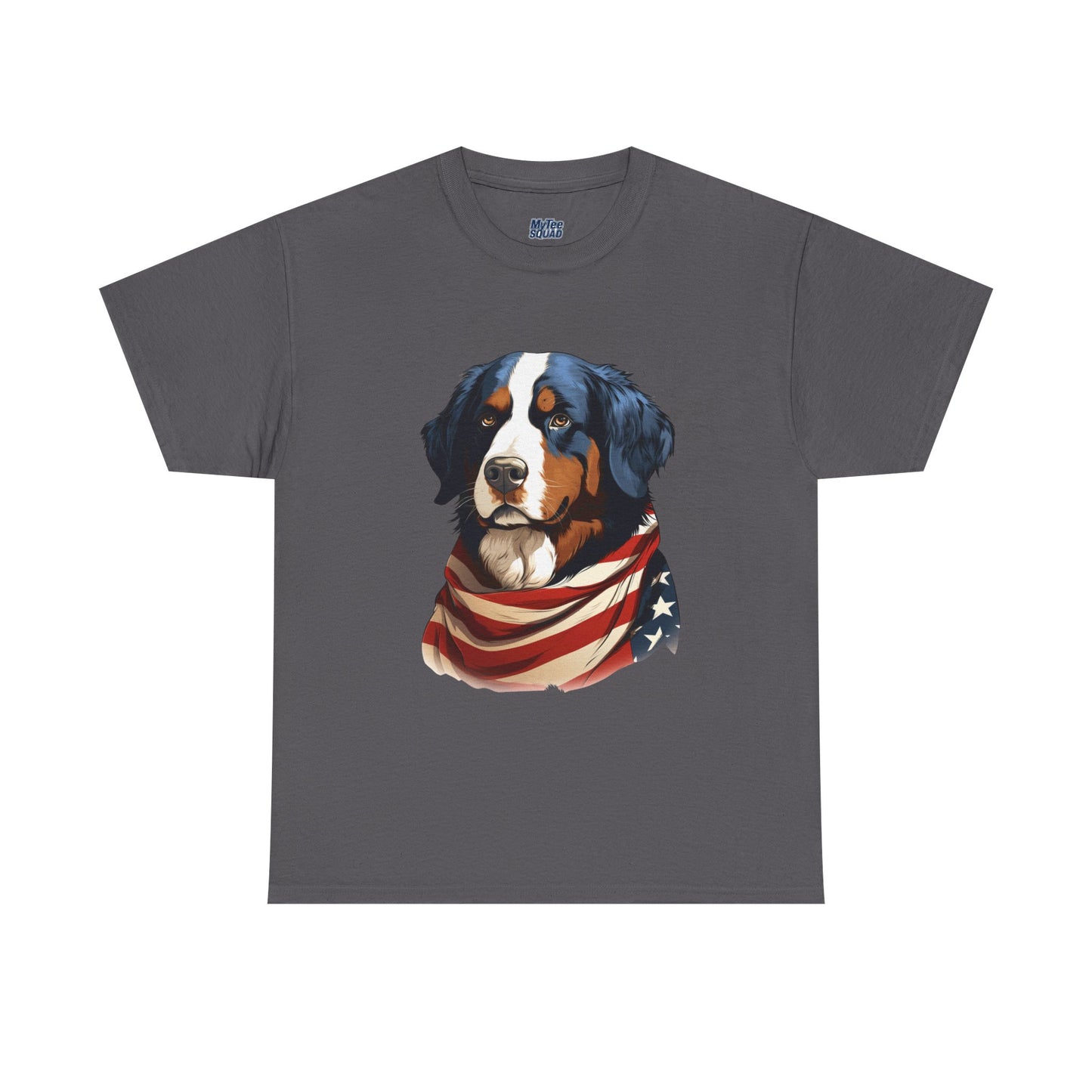 Patriotic Bernese Mountain Unisex T-Shirt