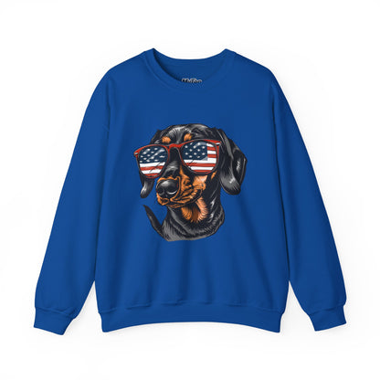 Dachshund Heavy Blend Unisex Sweatshirt – Cozy Pup Parent Style