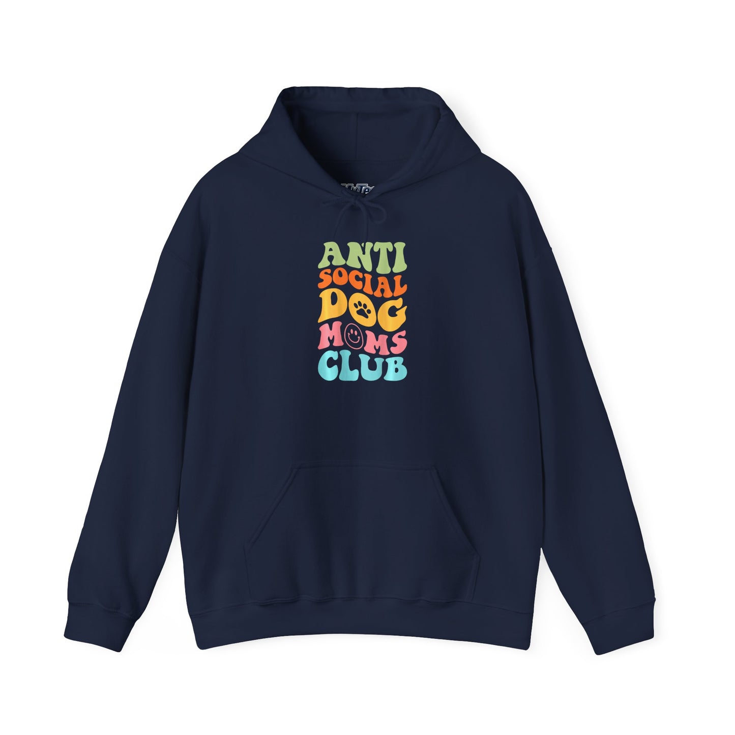 Anti-Social Dog Moms Club Hoodie | Perfect For Casual Outings