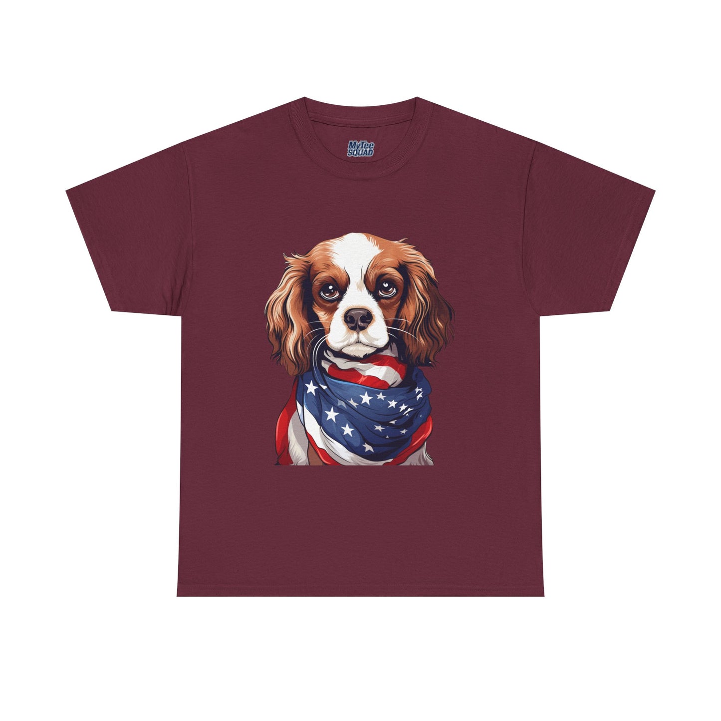 Patriotic Cavalier King Charles Spaniel Unisex T-Shirt