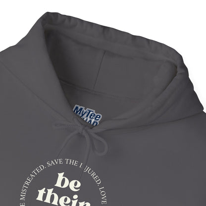 Be Their Voice Unisex Hoodie | Animal Advocacy Apparel