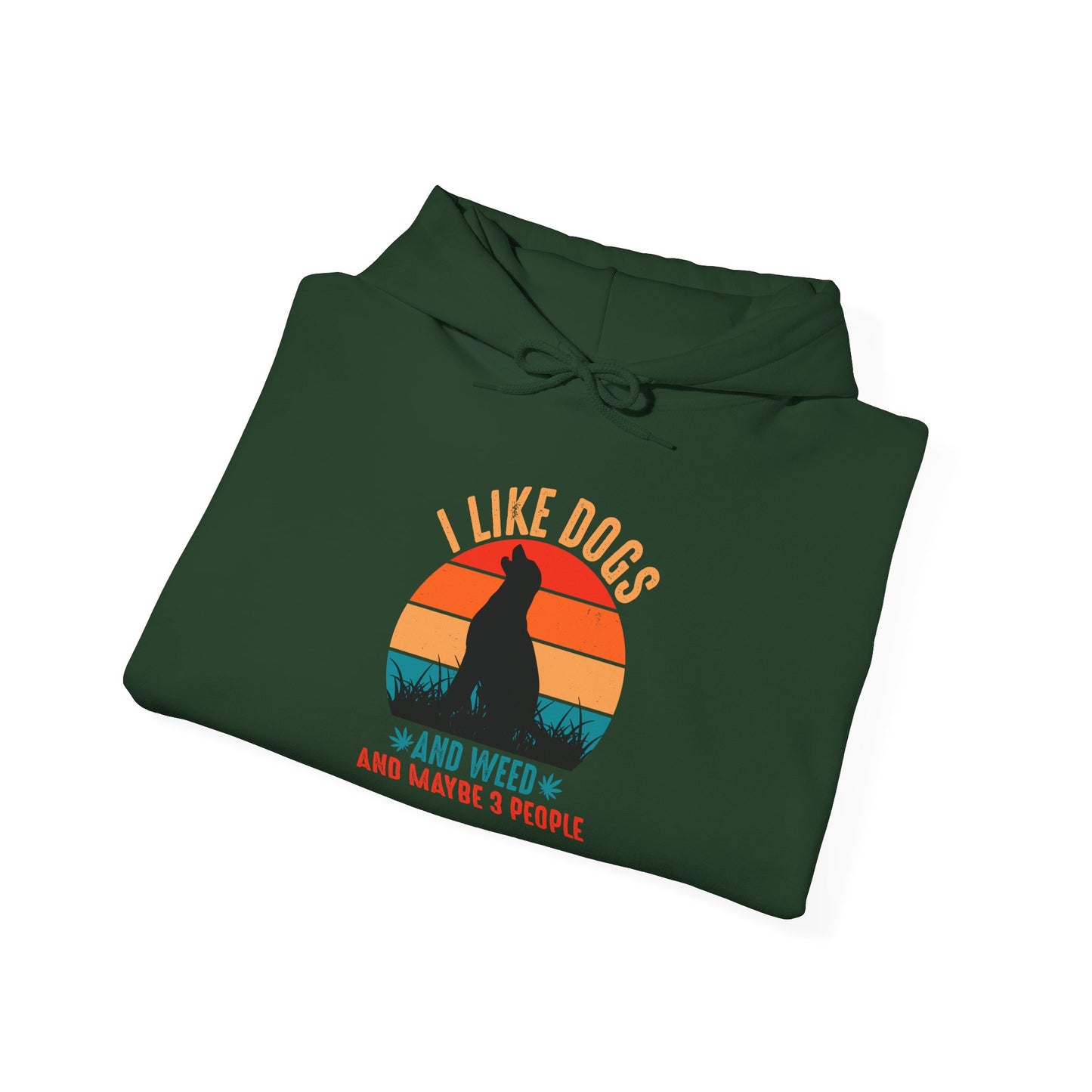 I Like Dogs & Weed And Maybe 3 People Labrador Unisex Hoodies