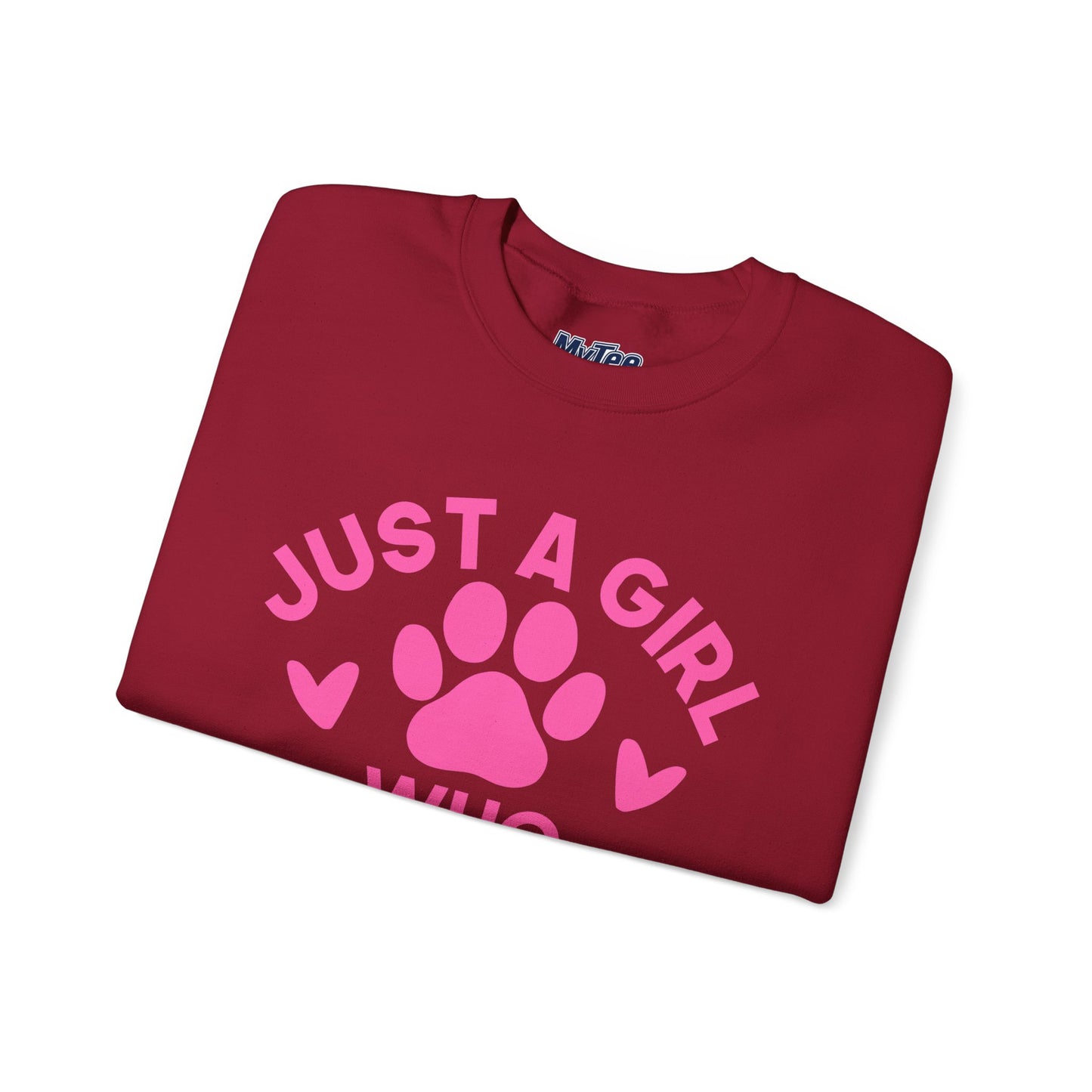Just a Girl Who Loves Dogs Sweatshirt | Gift For Dog Mom