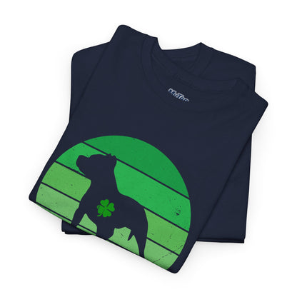 Pitbull Dad Heavy Cotton Tee | Father's Day Gift