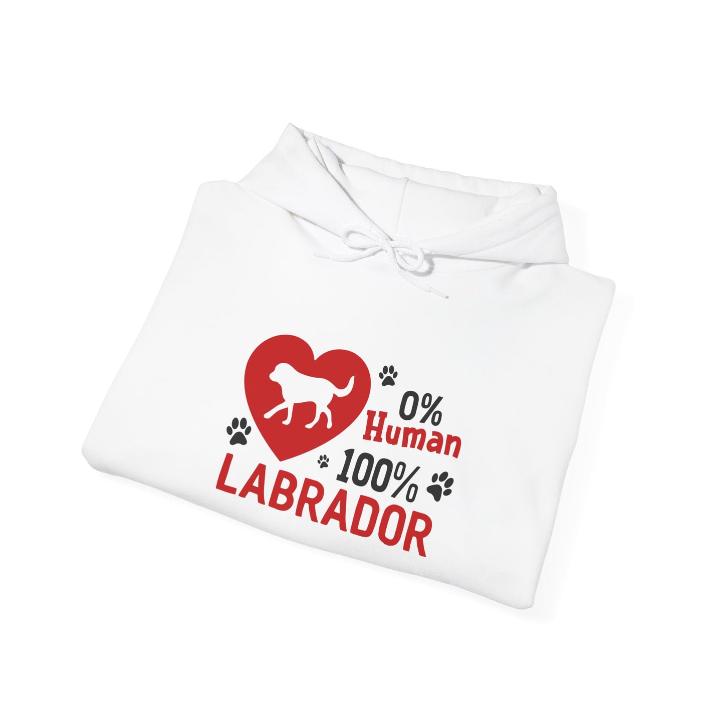 0% Human 100% Labrador Unisex Hoodie
