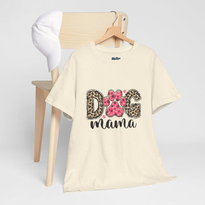 Dog Mama Graphic Cotton T-Shirt | Perfect for Pet Lovers