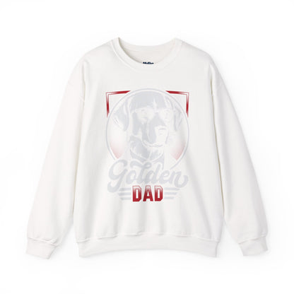 Golden Retriever Dad Sweatshirt | Retro Pet Lover Design
