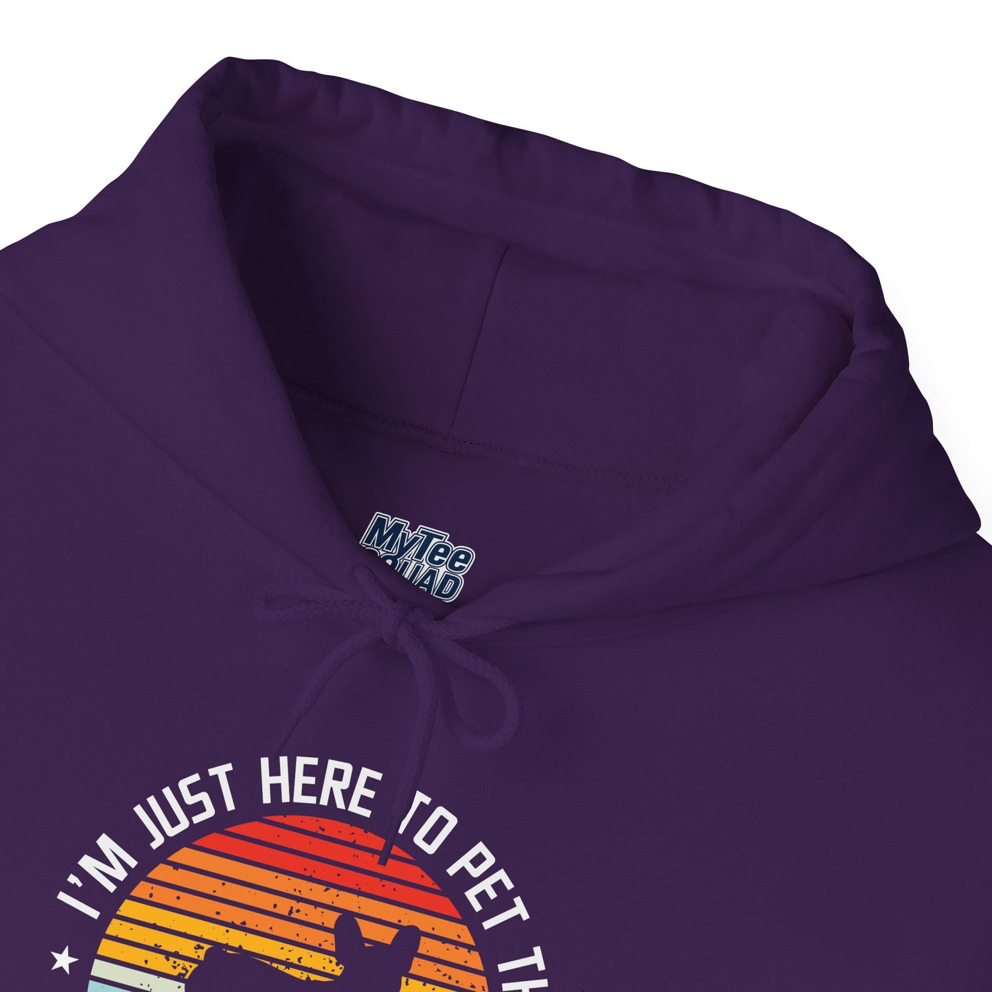 I'm Just Here To Pet The Labrador Retiever Unisex Hoodie