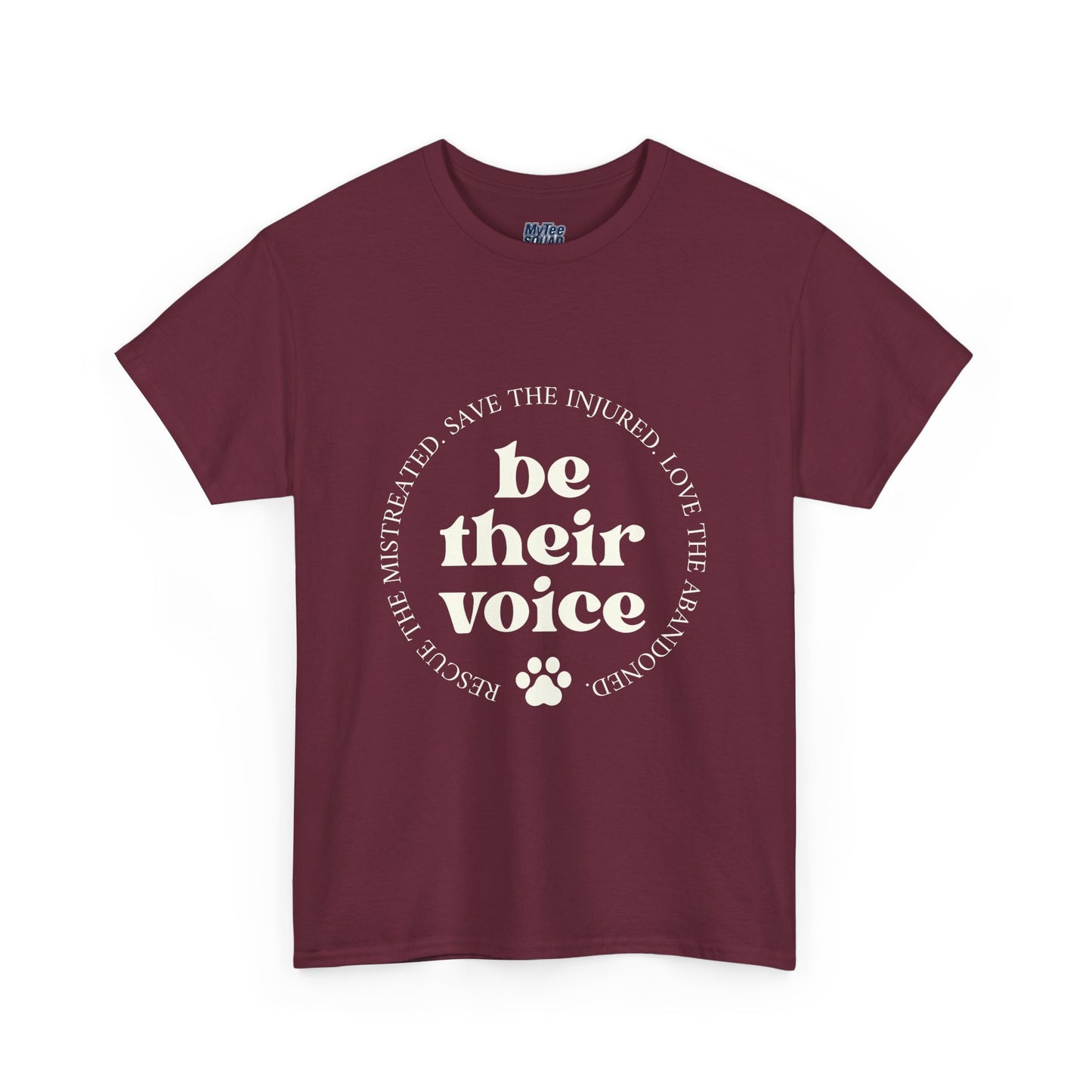 Be Their Voice T-Shirt – Animal Rights Advocate Tee