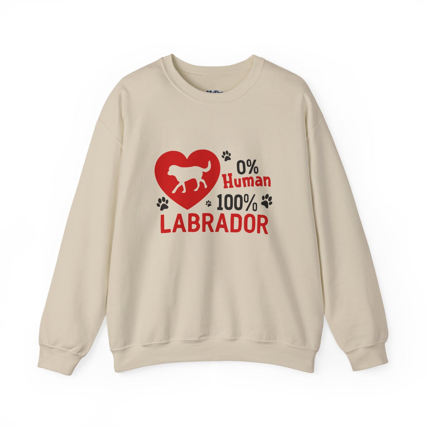 Labrador Life Unisex Sweatshirt – 100% Pup, 0% Human Energy