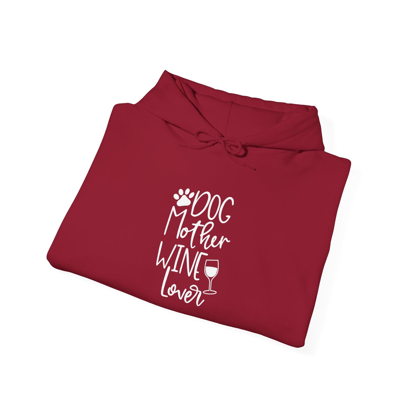 Dog Mother Wine Lover Hoodie | Gift For Dog Moms