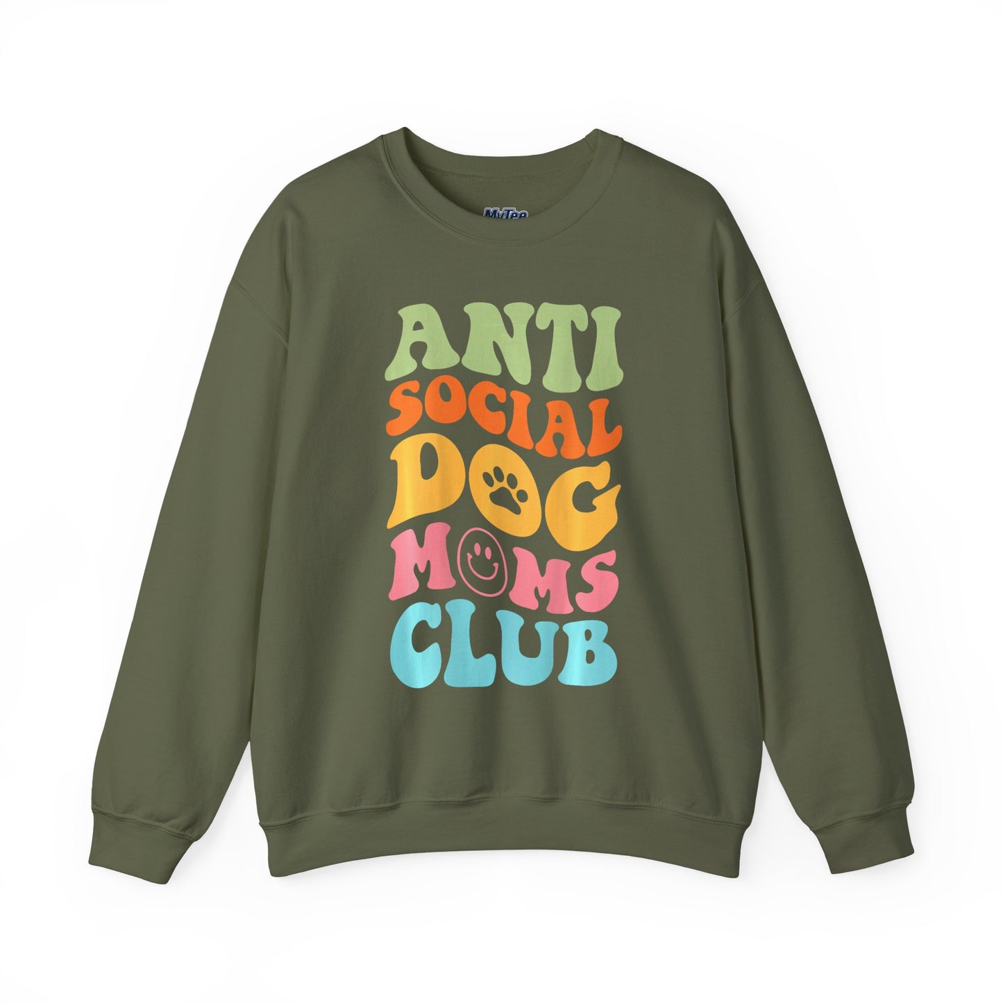 Anti-Social Dog Moms Club Sweatshirt | Relaxed Style For Fur Mama