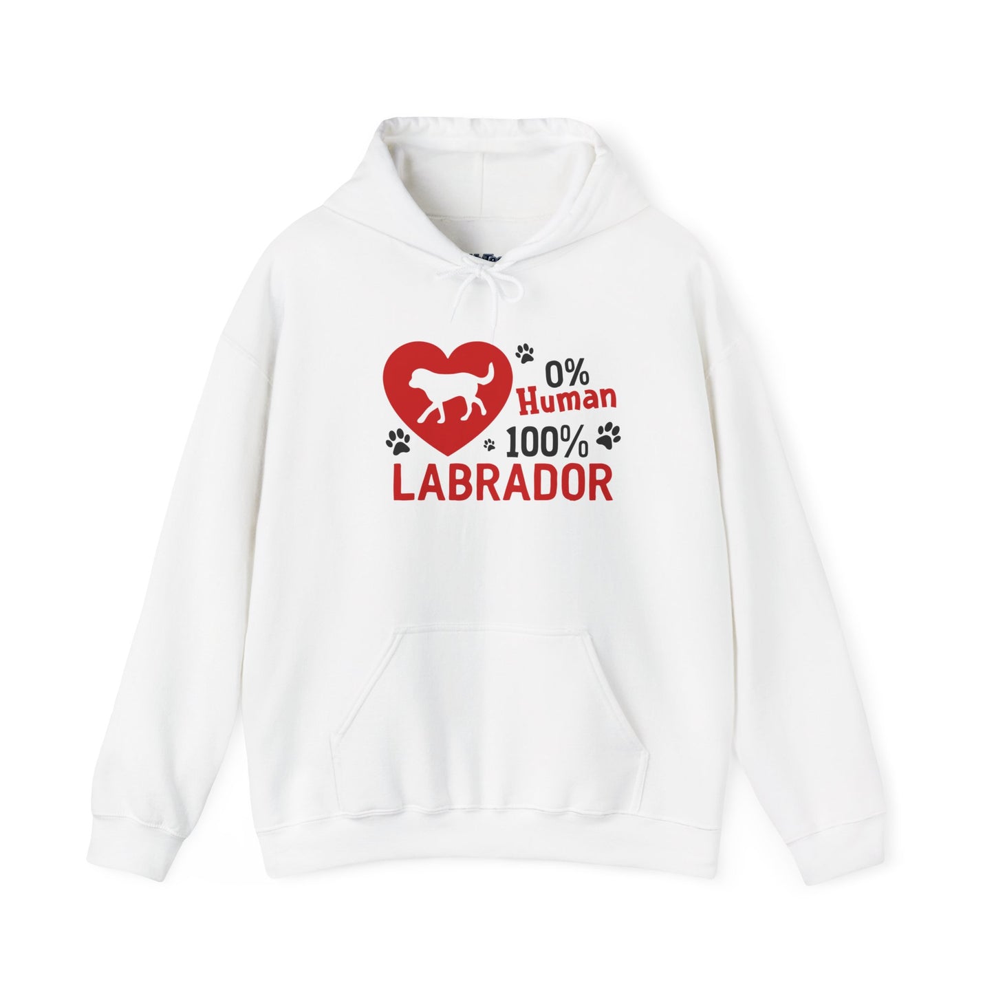 Labrador All The Way Unisex Hoodie – Zero Human, All Dog Energy