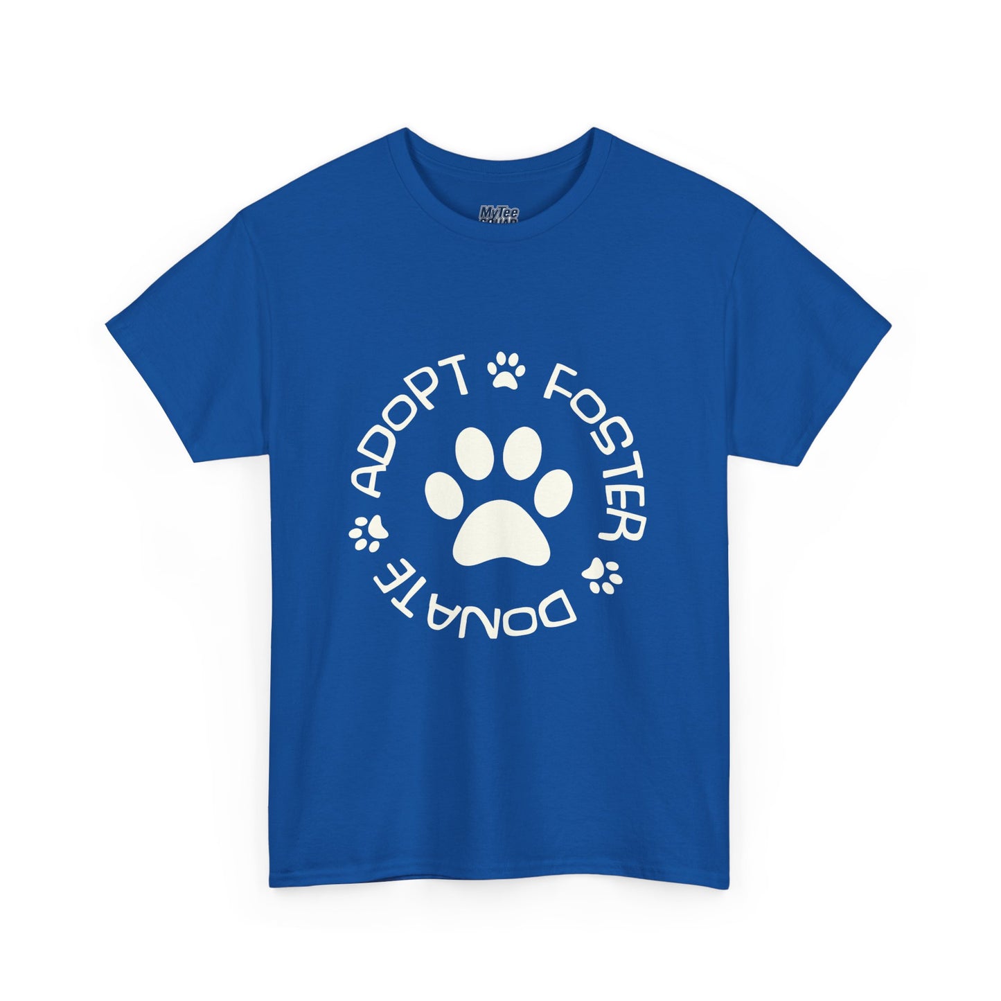 Adopt, Foster, Donate Unisex T-Shirt| Animal Rescue Support