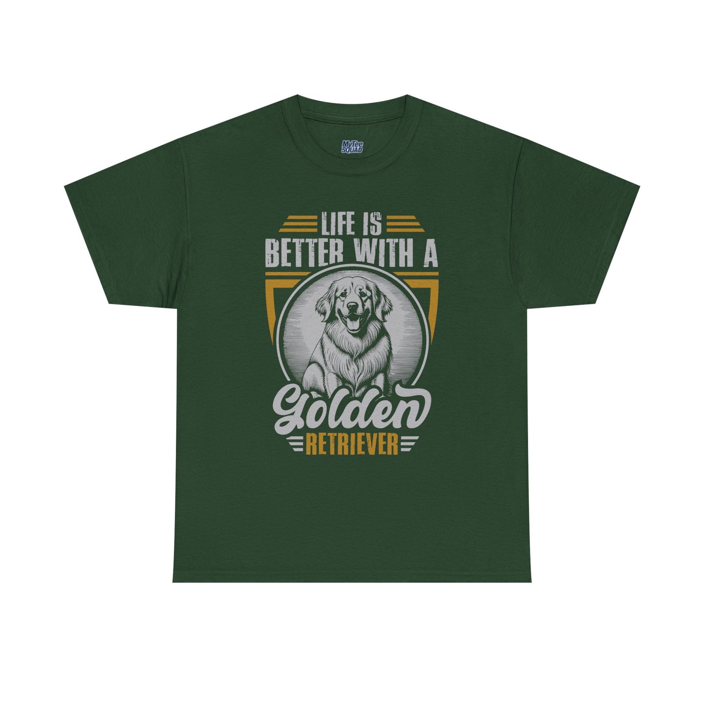 Life Is Better With A Golden Retriever Unisex T-Shirt