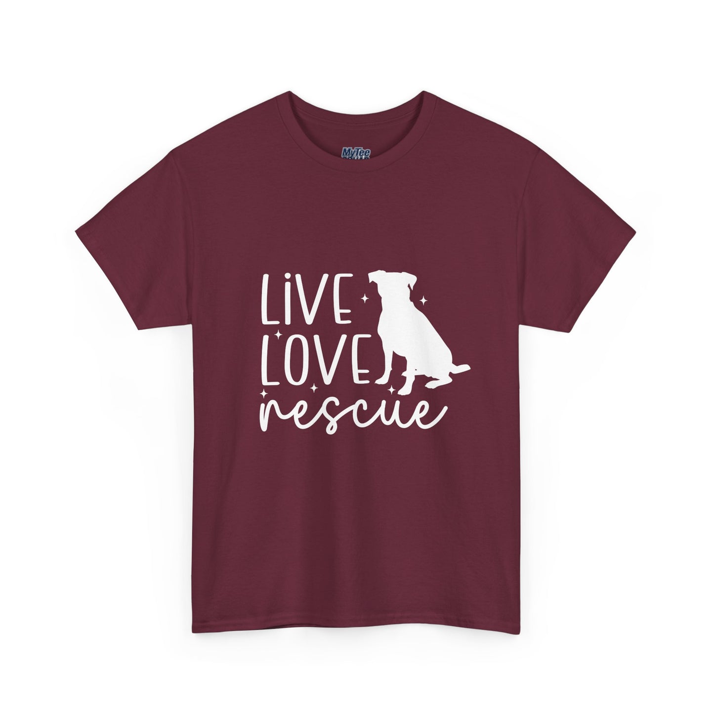 Live Love Rescue Dog Lover Unisex T-shirt